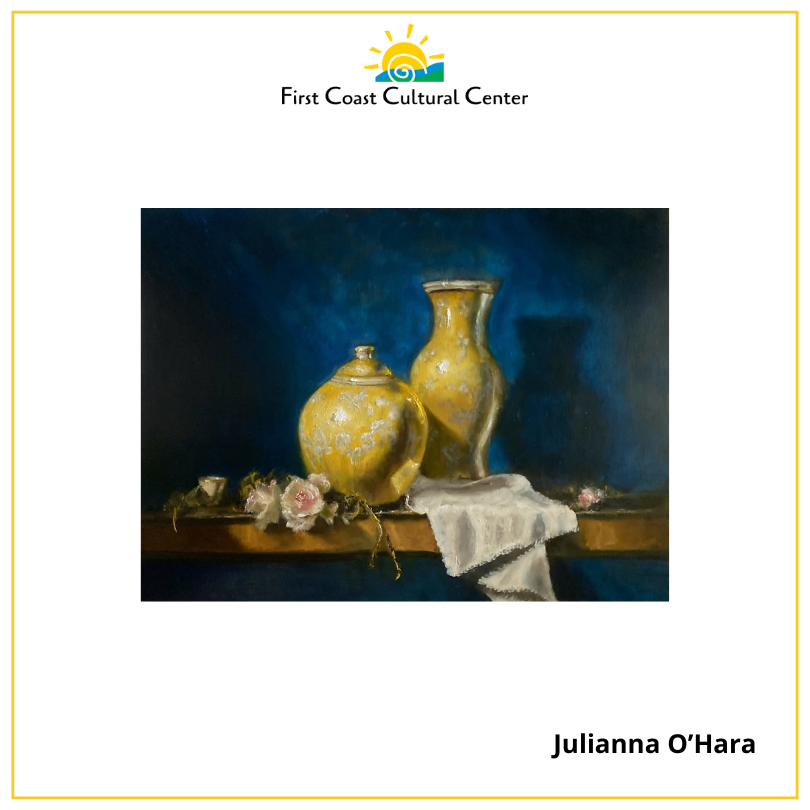 Julianna O square with yellow