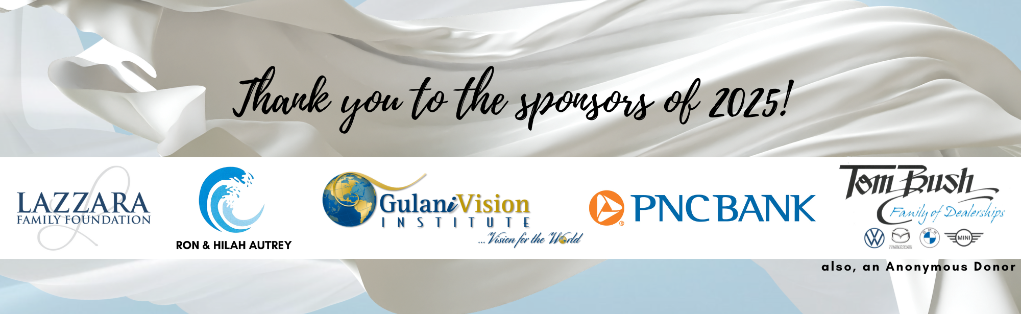 Thank you to the sponsors of 2025